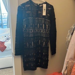 Black lace Parker dress. Never worn.
